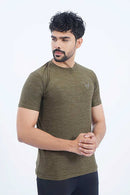 AERODRY Olive T-Shirt for Men's