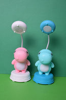 Cute Cartoon Shape Table lamp Rechargeable Cute Cartoon LED Table Lamp with Attached pencil Sharpener