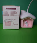 LED Multi Functional Mini Desk Lamp, Student Eye Protection, USB Rechargeable Children's Savings Can, Three Speed Adjustable Cartoon Desk Lamp