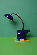 Desktop Light LED Desk Lamp, Cartoon USB Airplane Eye Protection Study Table Light Student Dormitory Reading Bedside Lamp for Home Decoration