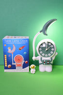 3 in 1 Alarm Clock with Led Lamp With Pencil Sharpener – Space Alarm Clock  for Kids with Small Toy, Alarm Clocks for Students, Loud Bell Alarm Clocks for home use