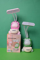 Cute Cartoon Shape Table lamp Rechargeable Cute Cartoon LED Table Lamp with Attached pencil Sharpener