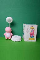Cute Cartoon Shape Table lamp Rechargeable Cute Cartoon LED Table Lamp with Attached pencil Sharpener