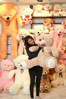 Soft And Huggable Jumbo Brown Teddy Bear 130cm - Giant Teddy Bear