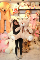 Soft And Huggable Jumbo Brown Teddy Bear 130cm - Giant Teddy Bear