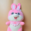 Cute Colorful Rabbit Plush Toys Bunny Stuffed Animal Baby Doll Girls And Boys. Stuff Toy with Blanket(price for 1 piece)
