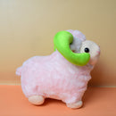 Soft And Fluffy Sheep With  Horns Stuffed Animal Toy For Kids. (price for 1 piece)