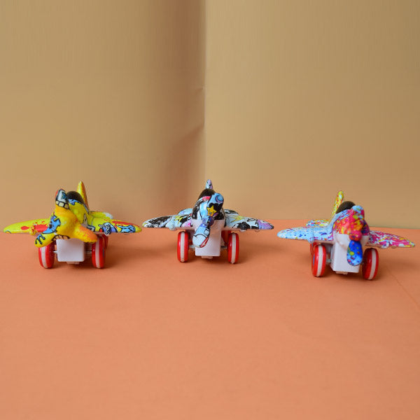 Small Plane Toy For Kids, Multi Color (Price for 1 piece)