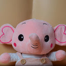 Soft And Cute Elephant Dress Heart Big Ear Cute Cartoon Stuffed Animal Toy. Best For Gifts