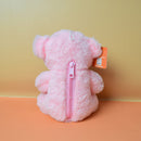 Cute Looking Teddy with Pink Stripe. Soft and Plush Small teddy Bear.