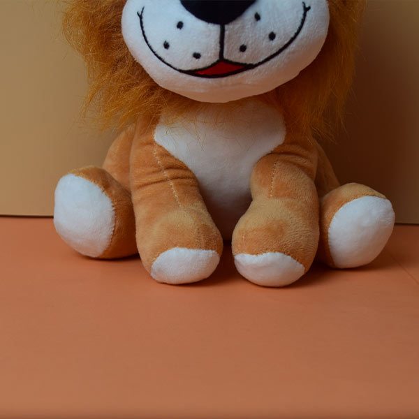 Cute and Soft Plush Lion With Messy Hairs, Stuff Animal Toy , Best Gift For Kids.