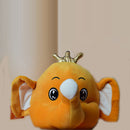 Elephant Have Crown Soft Toy Animal Plush Teddy for Kids Birthday Gifts Toys Baby Boys Girls Stuffed Toy