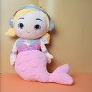 Mermaid Pillow Blanket Cartoon Multifunctional Nap Air Conditioning Blanket Car Cushion Soft Toy with Blanket. (price for 1 piece)