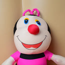 Cute Dual Color Honey Bee Pink Stuff Soft Toy Gifts Living Room Decorations.