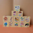 Children's Buildings Blocks for Kids Interaction Parent for Children Early Learning Educational Set