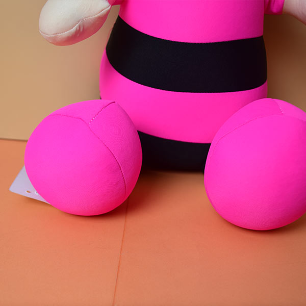 Cute Dual Color Honey Bee Pink Stuff Soft Toy Gifts Living Room Decorations.
