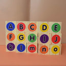 3D EVA Alphabet Cubes Kids Building Block Construction Soft Foam Toy Intelligence Development Educational Toys Children Toys