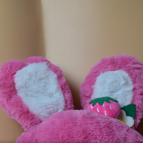 Cute Sleep Bunny Plush Doll Cartoon Rabbit Soft Plush Toy. Pink