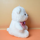 Soft Fluffy Cute Teddy Bear With Colorful Bow, Soft Plush Toy for Your Loved Ones. (Price for 1 piece)