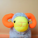 Soft And Fluffy Sheep With  Horns Stuffed Animal Toy For Kids. (price for 1 piece)