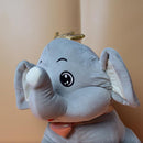 Elephant Have Crown Soft Toy Animal Plush Teddy for Kids Birthday Gifts Toys Baby Boys Girls Stuffed Toy