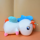 Cute Angel Unicorn Doll Stuffed Toys with Pony Sleeping Doll Birthday Gifts Living Room Decorations.