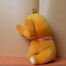 Elephant Have Crown Soft Toy Animal Plush Teddy for Kids Birthday Gifts Toys Baby Boys Girls Stuffed Toy