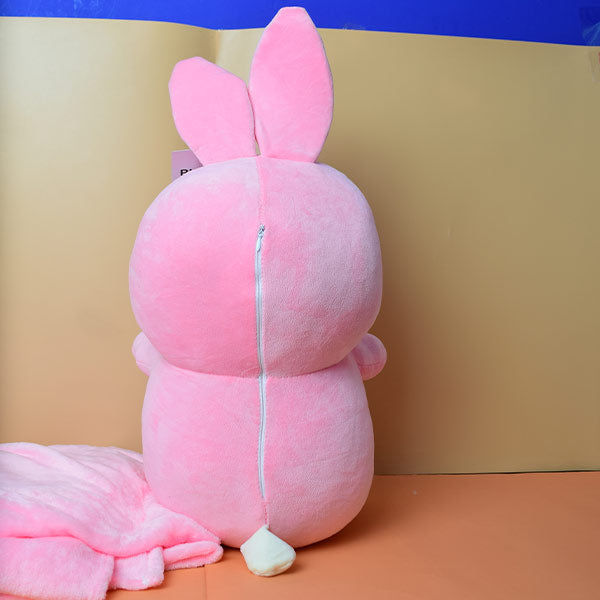 Fluffy bunny plush hotsell