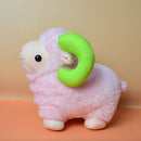 Soft And Fluffy Sheep With  Horns Stuffed Animal Toy For Kids. (price for 1 piece)