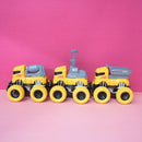 Inertia Alloy off-Road Engineering Vehicle Car Children Vehicles Toys Excavator Truck Toy. (Price for 1 Piece)