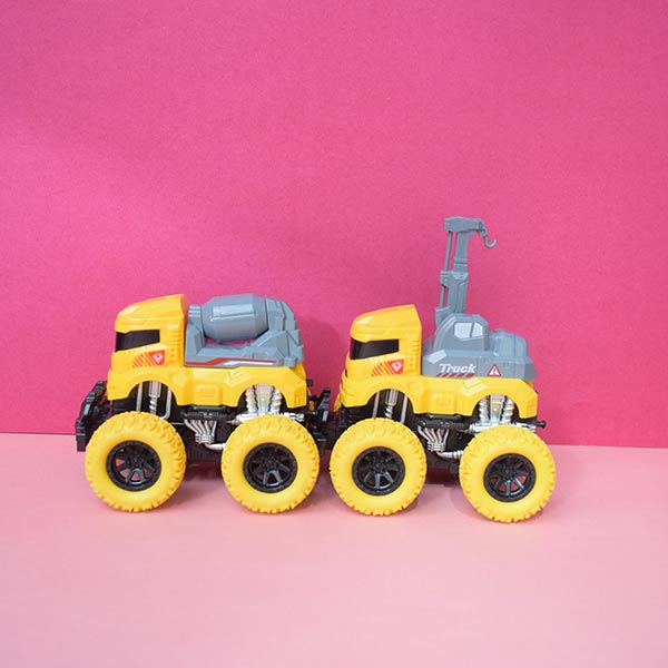Inertia Alloy off-Road Engineering Vehicle Car Children Vehicles Toys Excavator Truck Toy. (Price for 1 Piece)