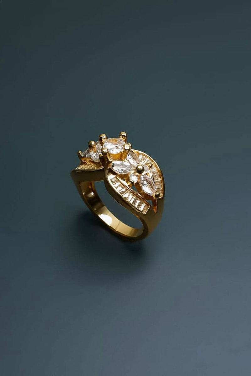 Radiant Crown Ring