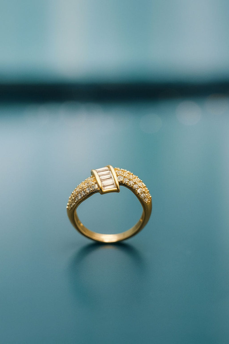 Modern Twist Ring