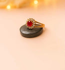 Crimson Crown Ring