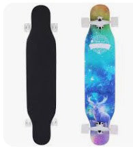 Stylish Four Wheels Skateboard/Longboard  42 inch Cool Slate