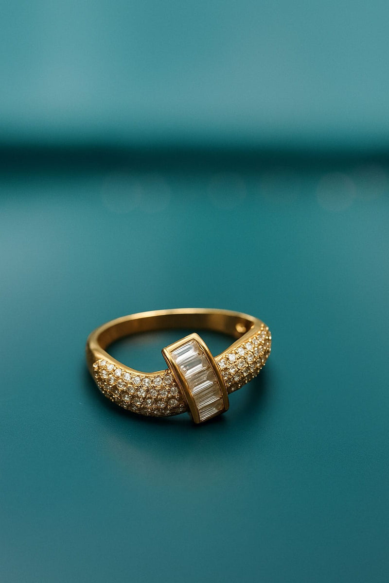 Modern Twist Ring