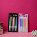Birthday Color Flame Candles. ( Pack Of 10)