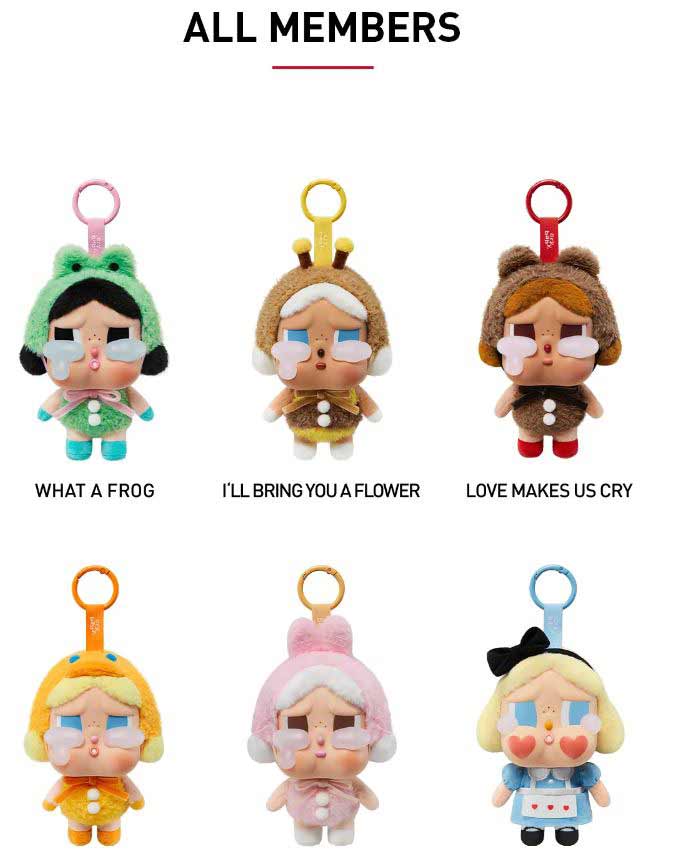 CRYBABY Crying Again Series-Vinyl Face Plush Blind Box (ORIGINAL POP MART PRODUCT)