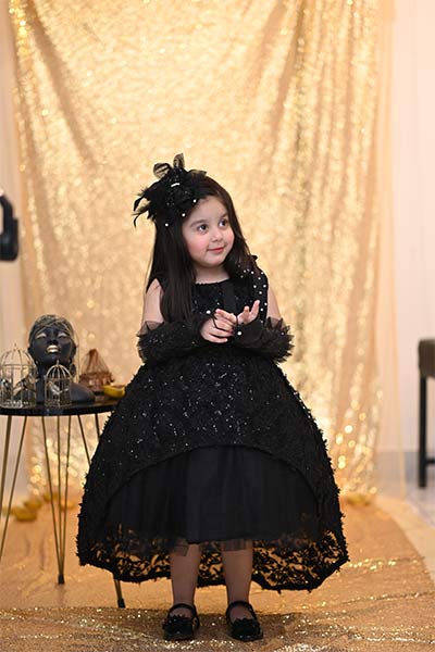 Black Forest Embroidery Frock  ( 1 to 2 Years)