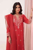 ZB  Embroidered Shirt Shalwar Dupatta - 0358