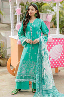ZB  Embroidered Shirt Shalwar Dupatta - 4029