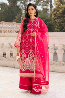 ZB  Embroidered Shirt Shalwar Dupatta - 4202