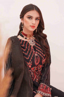 ZB  Embroidered Shirt Shalwar Dupatta - 0357