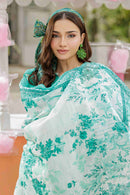 ZB  Embroidered Shirt Shalwar Dupatta - 4029