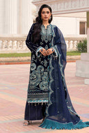 ZB Embroidered Shirt Shalwar Dupatta - 4206