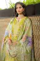 ZB  Embroidered Shirt Shalwar Dupatta - 0081