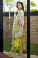 ZB  Embroidered Shirt Shalwar Dupatta - 0081