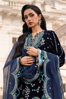 ZB Embroidered Shirt Shalwar Dupatta - 4206