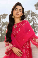 ZB  Embroidered Shirt Shalwar Dupatta - 4202