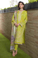ZB  Embroidered Shirt Shalwar Dupatta - 0081